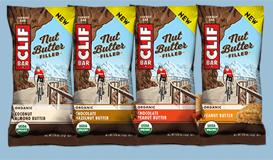 CLIF's Nut Butter Filled Bars